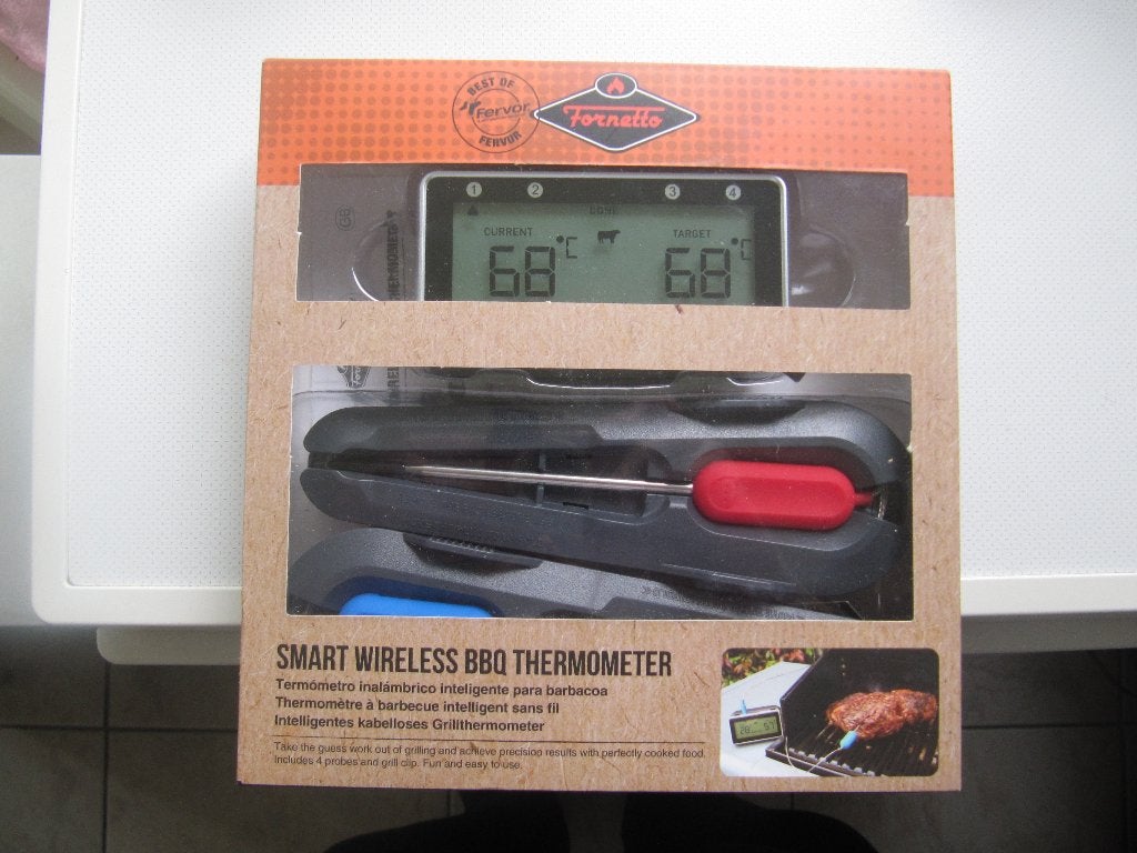 nieuwe smart wireless bbq thermometer merk fornetto, Ophalen, Nieuw