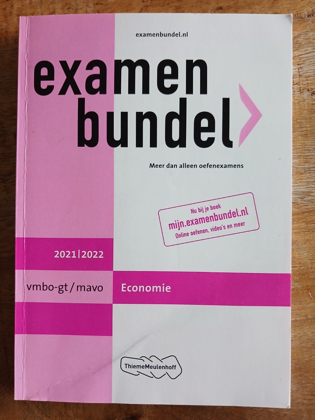 vmbo-gt/mavo Economie 2021/2022, Boeken, Verzenden, Zo goed als nieuw, VMBO, Economie