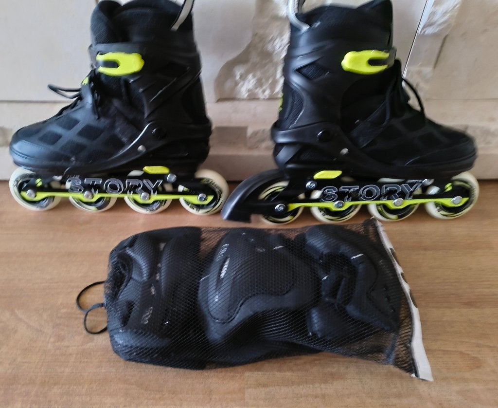 Skeelers skates nieuw set sport verstelbaar, Ophalen of Verzenden, Verstelbaar, Nieuw, Dames