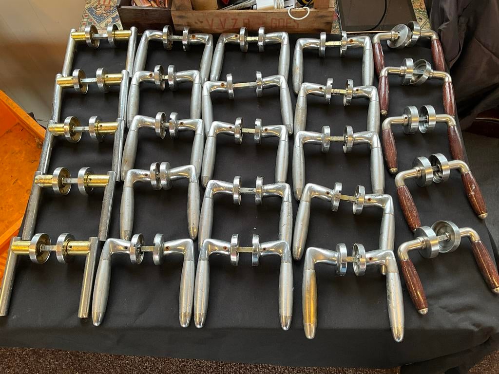 Zware massieve deurklinken - Diverse stijlen, Ophalen, Gebruikt, Overige materialen, Klink of Kruk