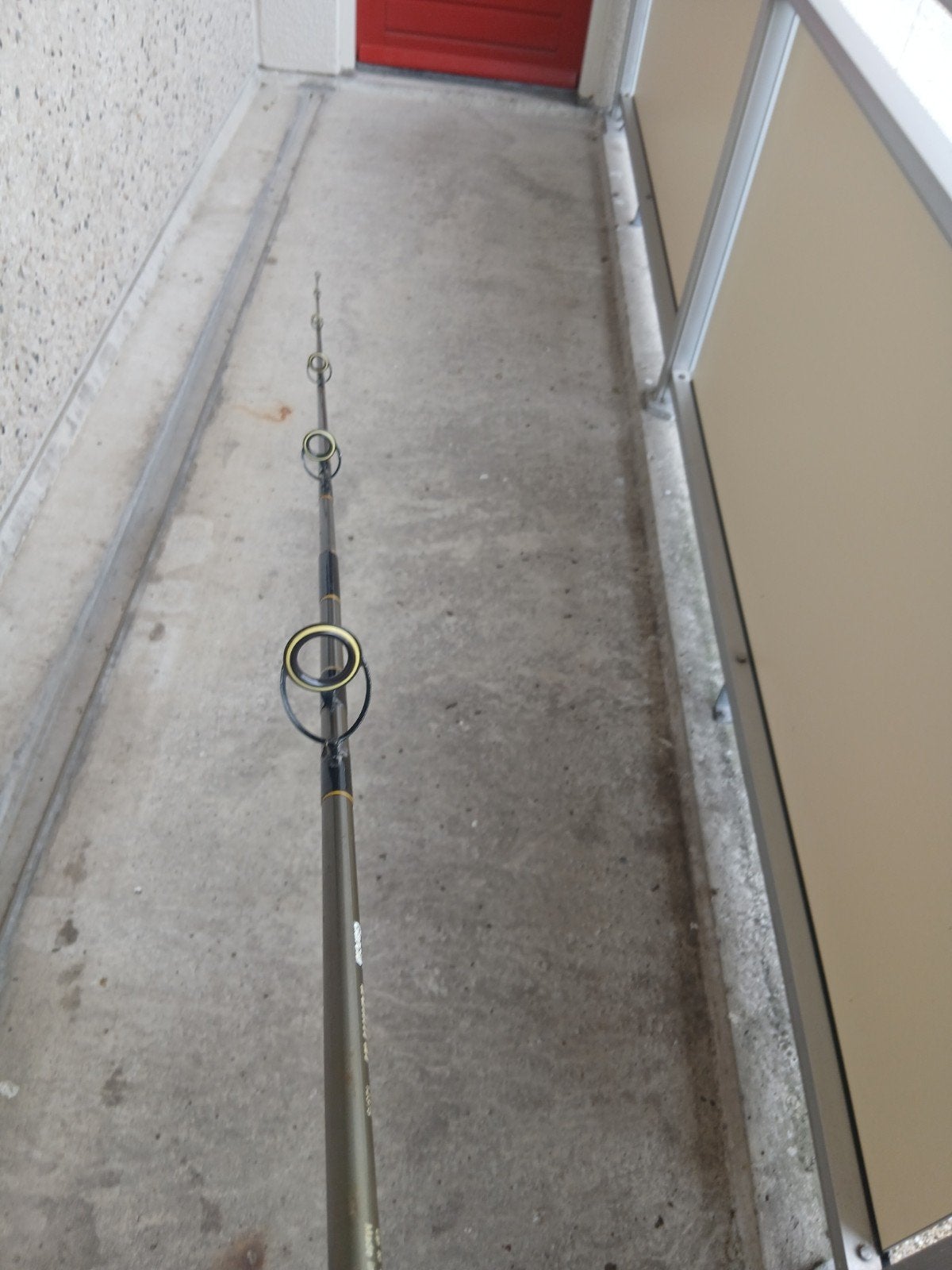 Abu Garcia Admiral Special 8' Werphengel 2-delig, Ophalen of Verzenden, Gebruikt, Werphengel