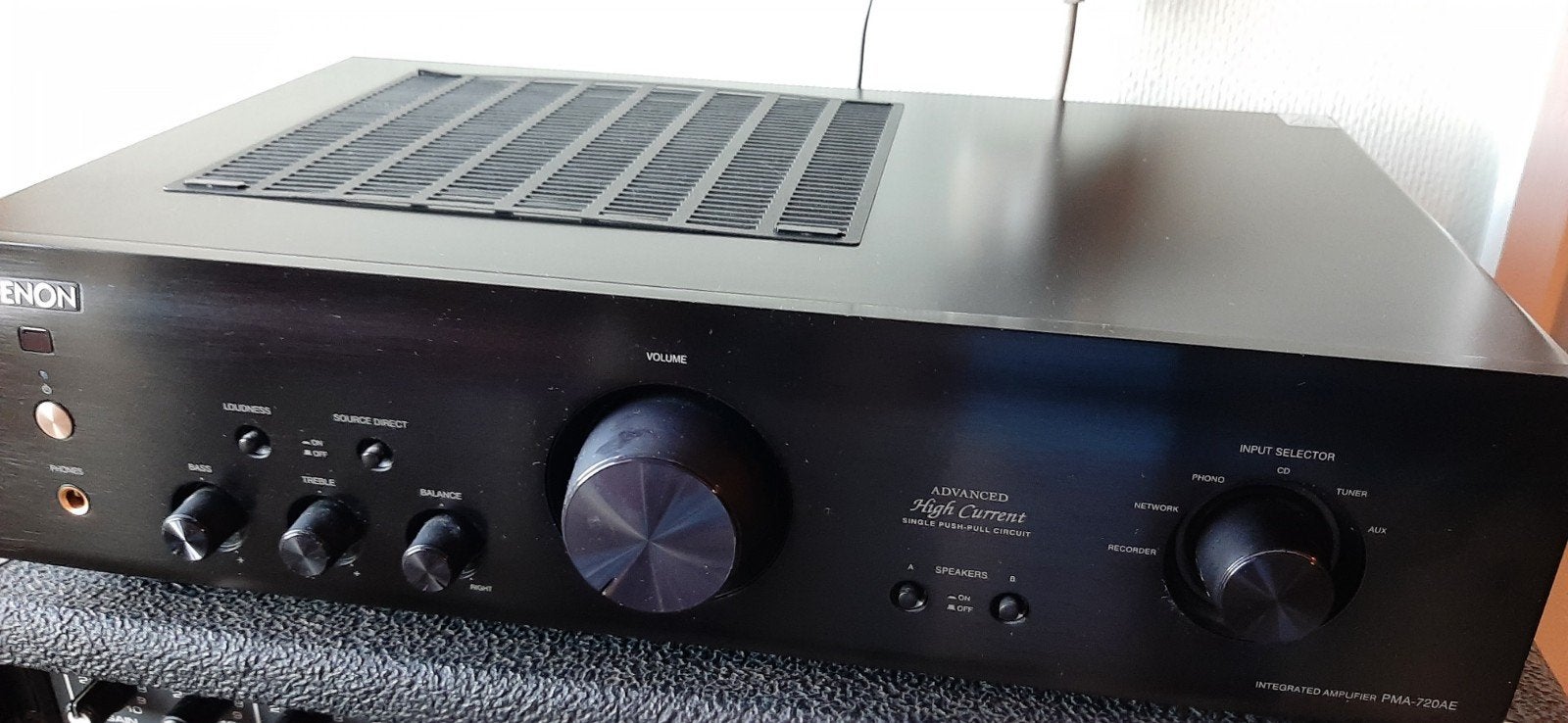 Denon stereo versterker PMA-720AE, Audio, Tv en Foto, Denon, Ophalen of Verzenden, Zo goed als nieuw, 60 tot 120 watt