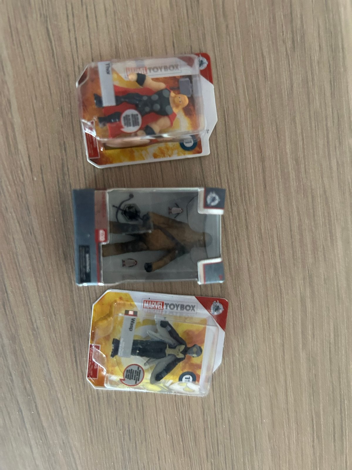 Marvel Toybox Actiefiguren: Thor, Hawkeye, Wasp, Ophalen of Verzenden, Nieuw