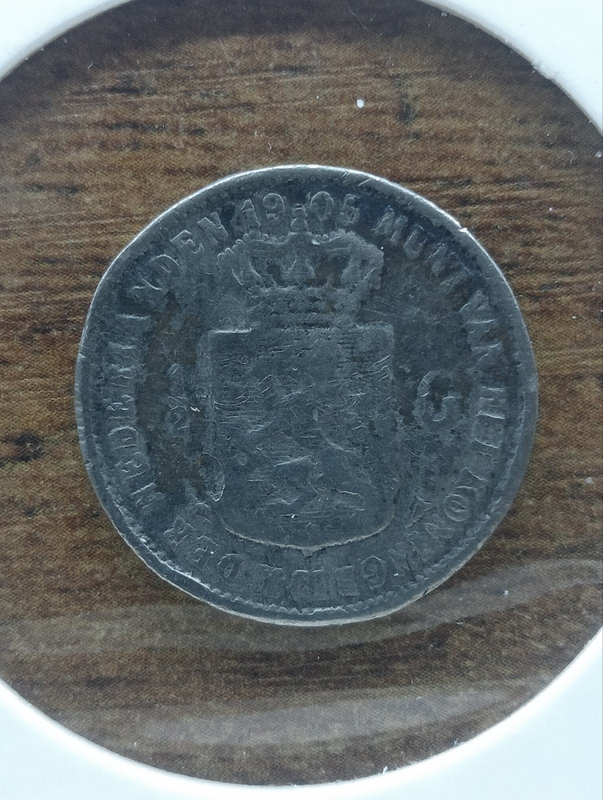 1/2 gulden 1905, Postzegels en Munten, Munten | Nederland, ½ gulden, Zilver, Ophalen of Verzenden, Koningin Wilhelmina