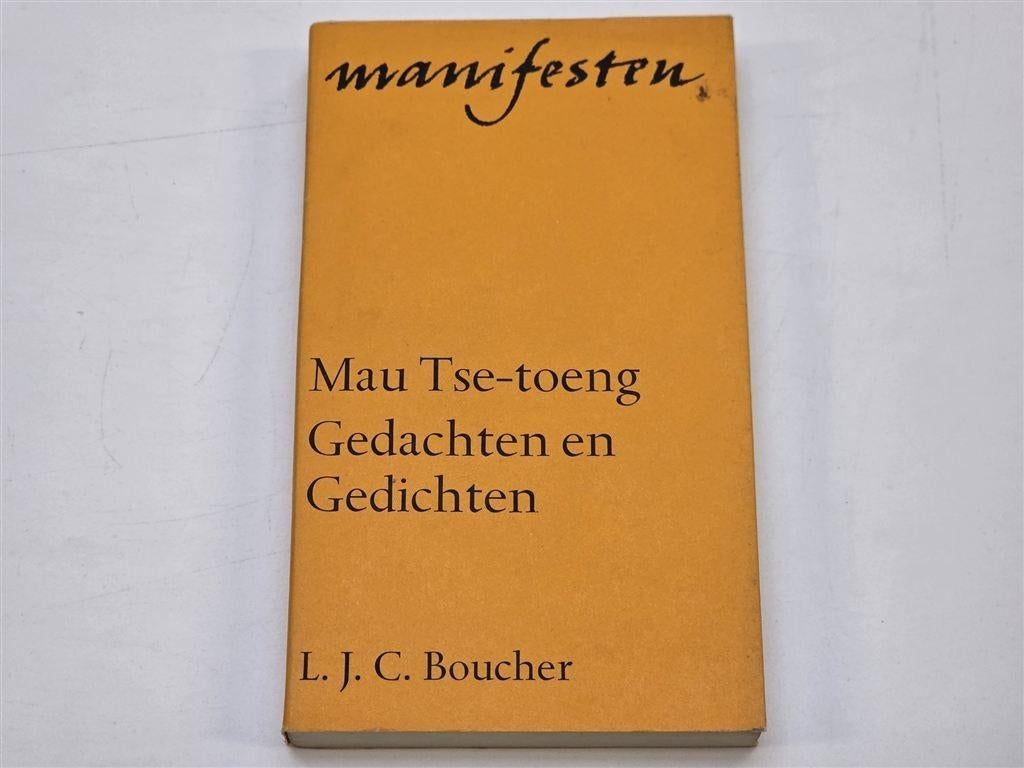 Gedachten en Gedichten — Mao Zedong Verzameld Werk 1971, Boeken, Ophalen of Verzenden, Gelezen