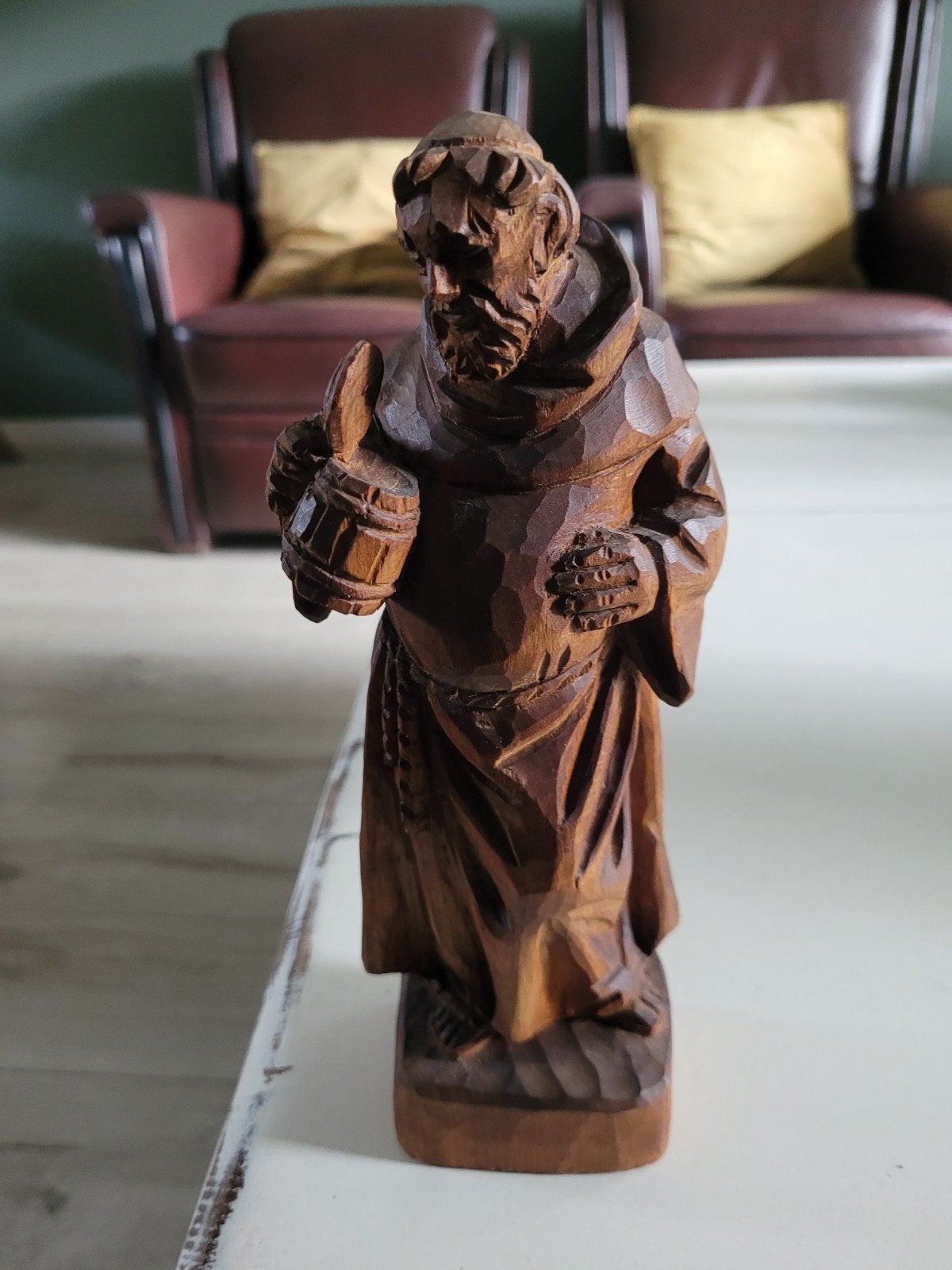 HOUTEN BEELDJE, Ophalen of Verzenden