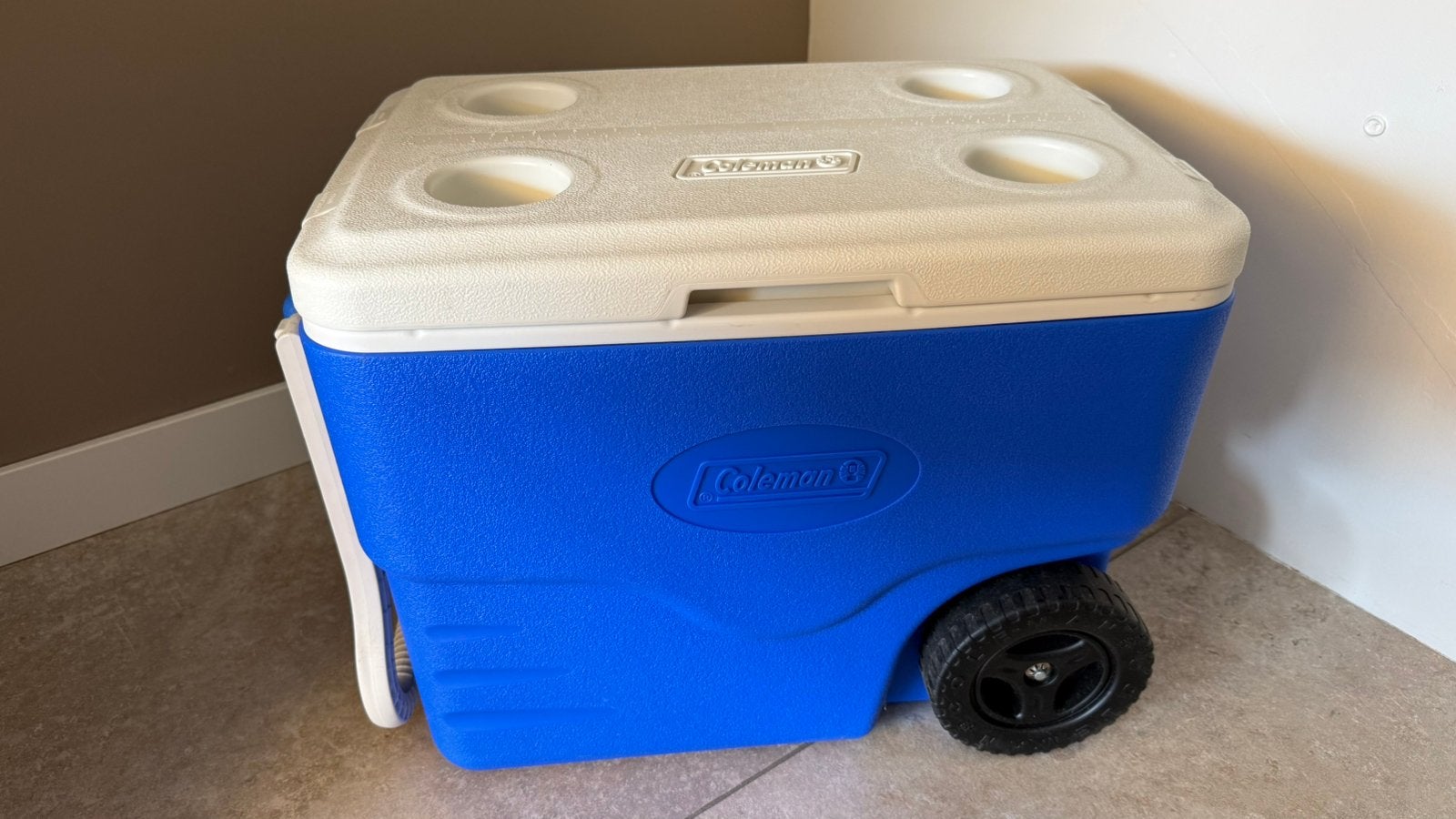 Coleman 40QT Performance 37,5L koelbox, Caravans en Kamperen, Koelboxen, Ophalen, Zo goed als nieuw, Koelbox, Koelelement
