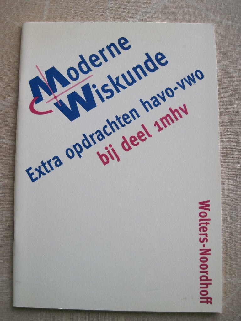 Moderne wiskunde  Extra opdrachten, Ophalen of Verzenden, Gelezen, HAVO