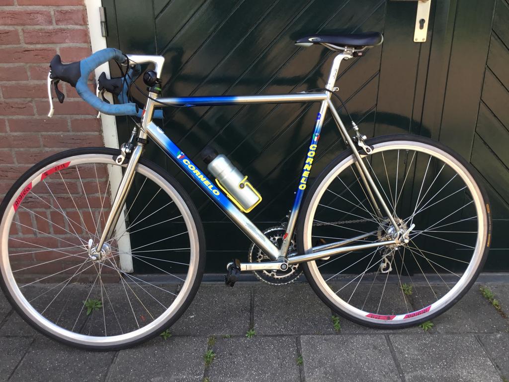 Te koop Cornello racefiets, Fietsen en Brommers, 28 inch, Gebruikt, Staal, Velgrem