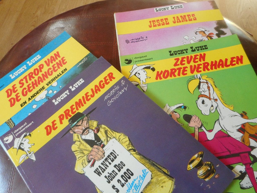 Stripboeken, Gelezen, Ophalen of Verzenden, Morris & Goscinny, Meerdere stripboeken