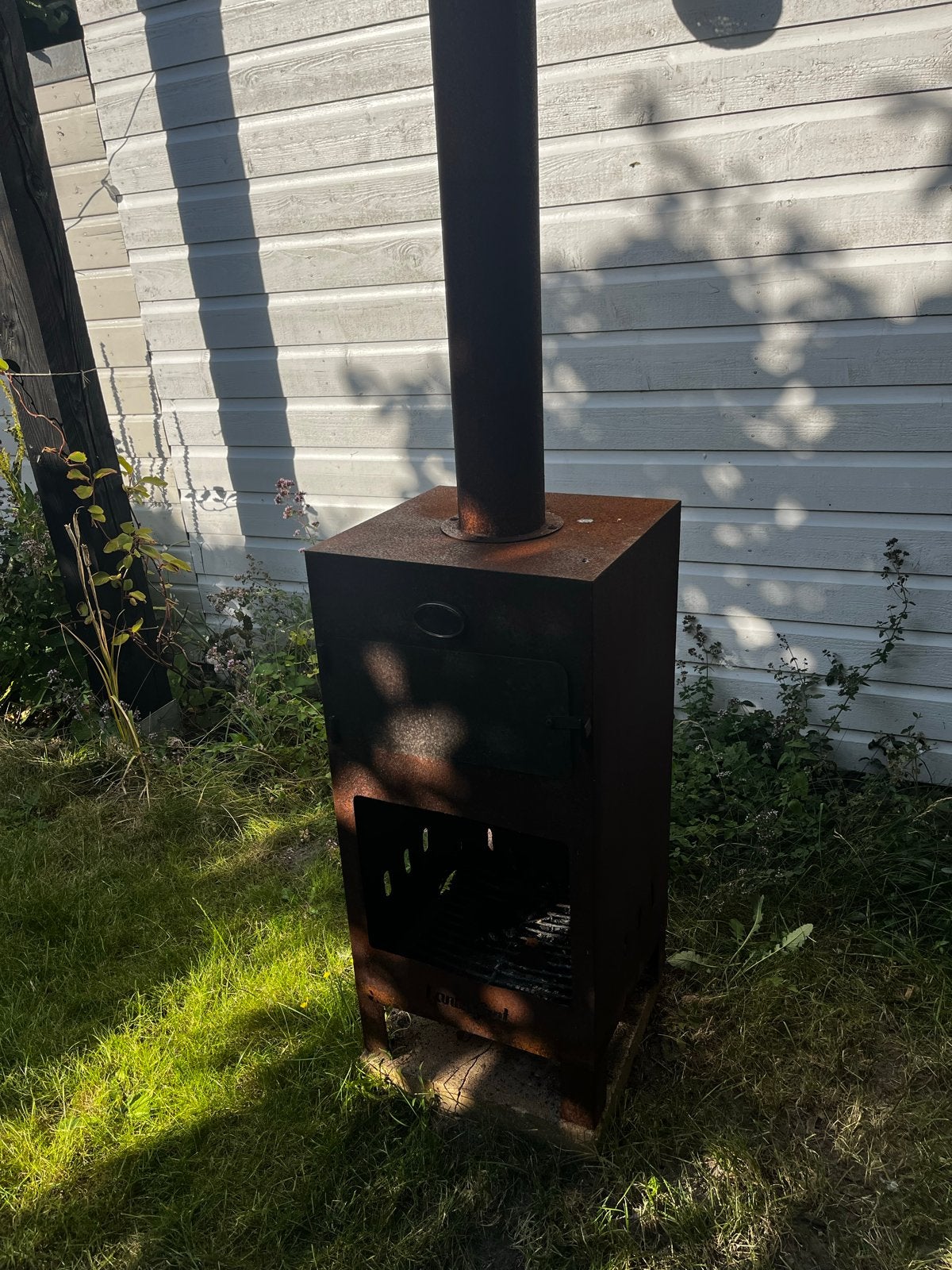 Oude Lanterfant pizza oven, Ophalen, Gebruikt, Vuurkorf