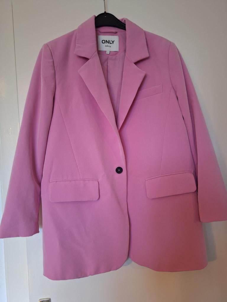 Roze Only blazer maat 36 oversize, Only, Ophalen of Verzenden