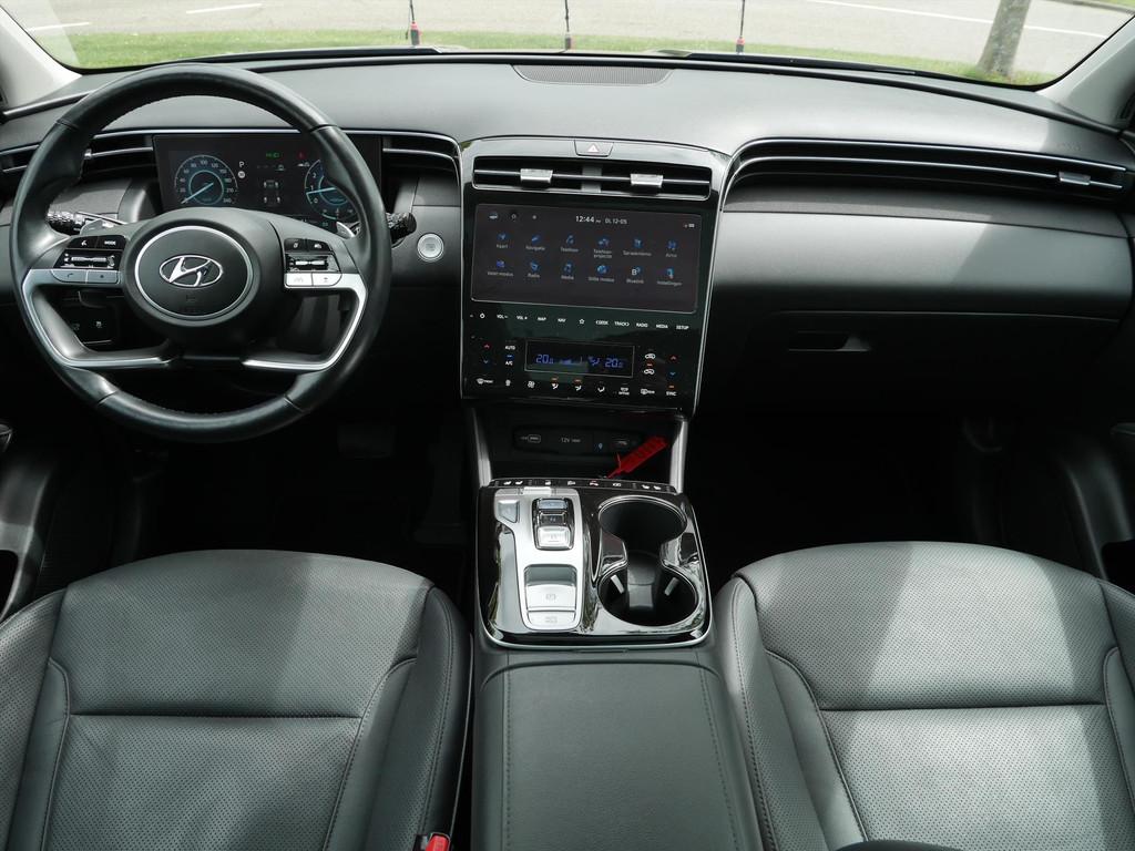 HYUNDAI Tucson 1.6 T-GDi HEV 230pk Aut. Premium Sky | Pano |, Auto's, Hyundai, Gebruikt, 4 cilinders, 1650 kg, Leder