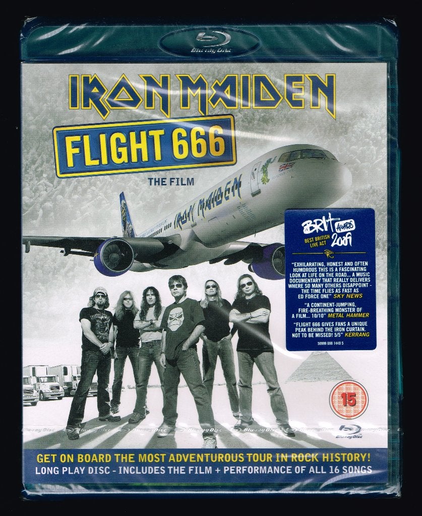 Iron Maiden - Flight 666 (Blu-ray) - Nieuw & nog Gesealed, Muziek en Concerten, Alle leeftijden, Concert, Ophalen of Verzenden