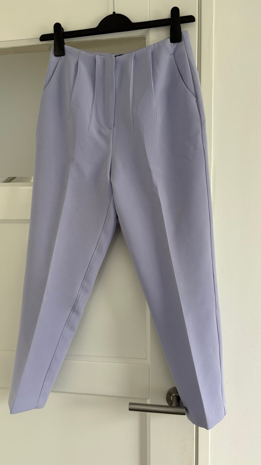 Lila Broek Maat 38 van Miss Selfridge, Kleding | Dames, Broeken en Pantalons, Gedragen, Maat 38/40 (M), Paars, Lang, Verzenden