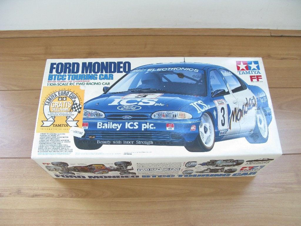 Tamiya Ford Mondeo BTCC RC Modelauto + Acoms Ap-201 RC, Ophalen of Verzenden, Gebruikt, 1:9 t/m 1:12, Auto