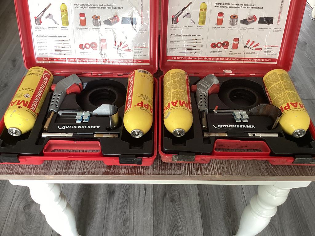 2 rothenberger gasbranders., Ophalen, Nieuw