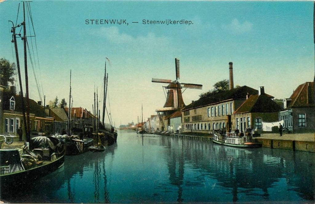 388-161-021 Steenwijk Steenwijkerdiep, Verzenden, Voor 1920, Overijssel