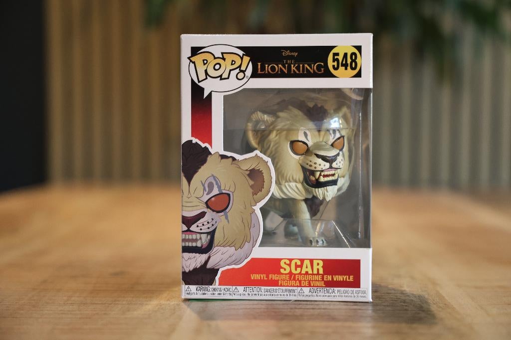 Funko Pop! Movies: The Lion King - Scar #548, Ophalen of Verzenden, Nieuw