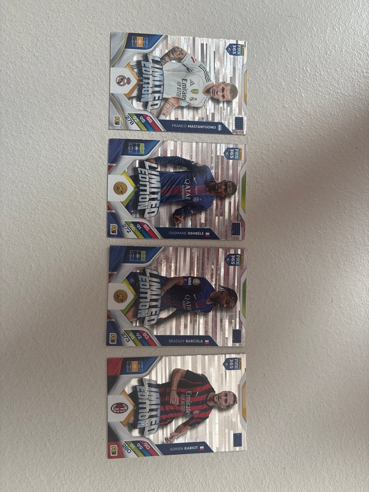 FIFA 365 Adrenalyn XL Limited Edition voetbal kaarten, Verzamelen, Sportartikelen en Voetbal, Ophalen of Verzenden, Nieuw, Buitenlandse clubs