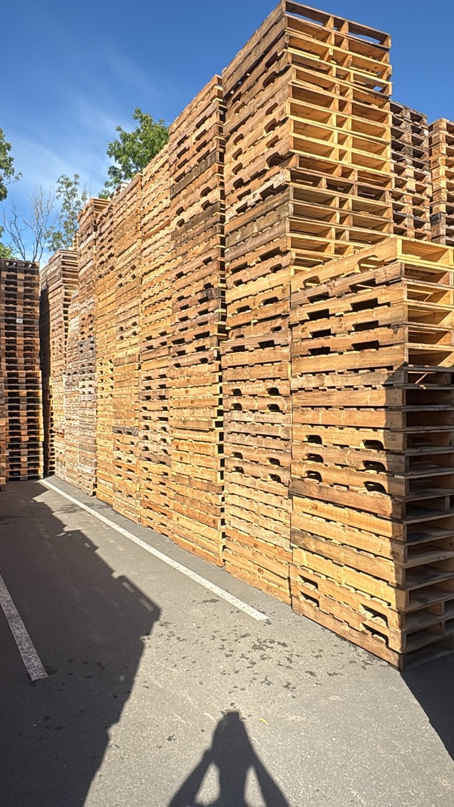 Pallets te koop Balkpallets, Ophalen of Verzenden, Gebruikt