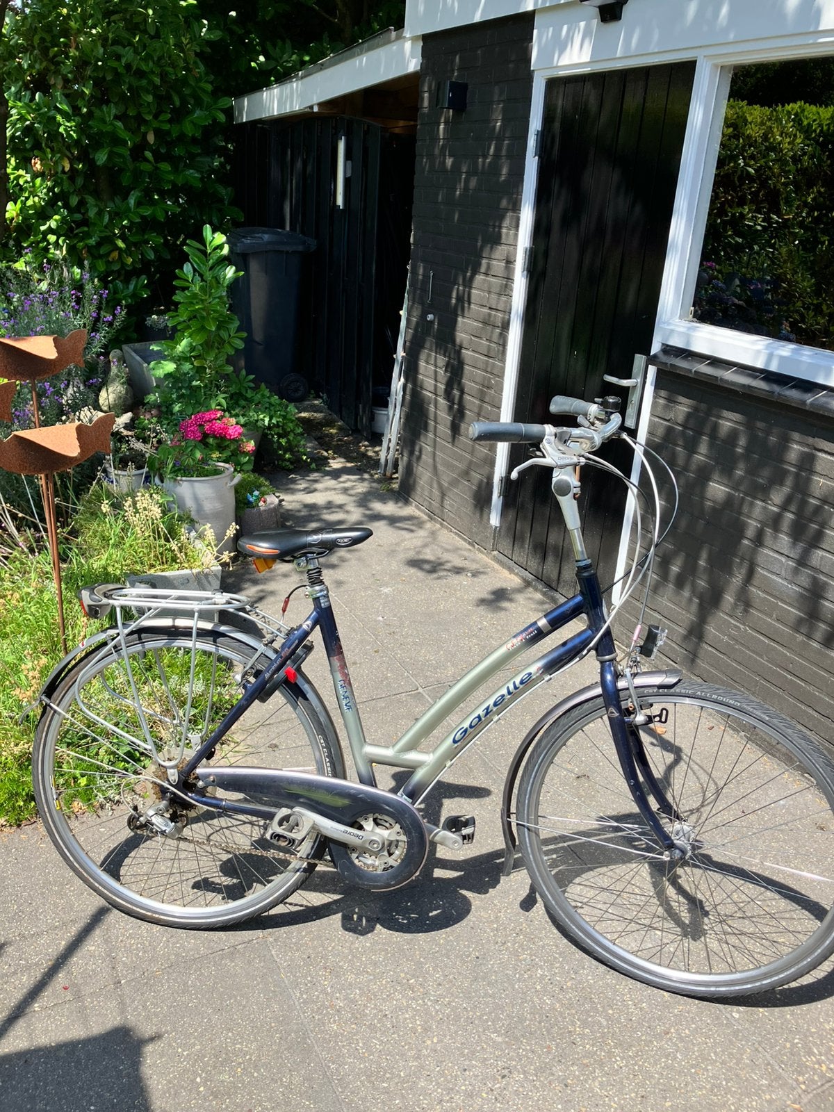 Nette Gazelle Geneve damesfiets., Fietsen en Brommers, Ophalen, 53 tot 56 cm, Versnellingen, Zo goed als nieuw