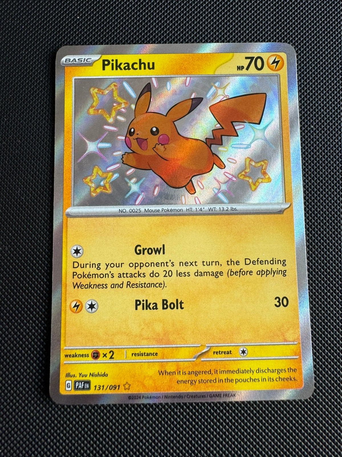Pikachu PAF131, Ophalen of Verzenden, Zo goed als nieuw