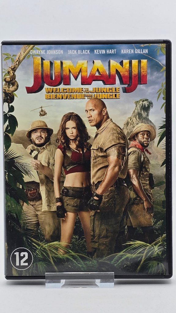 Jumanji: Welcome to the Jungle (2017), Nederlands, Ophalen of Verzenden, Zo goed als nieuw, Engels
