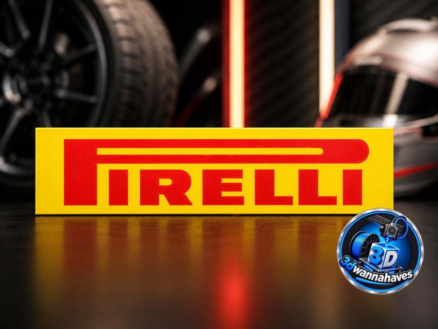 Pirelli Lichtbak - Perfect voor de autoliefhebber, Ophalen of Verzenden, Nieuw, Lichtbak of (neon) lamp