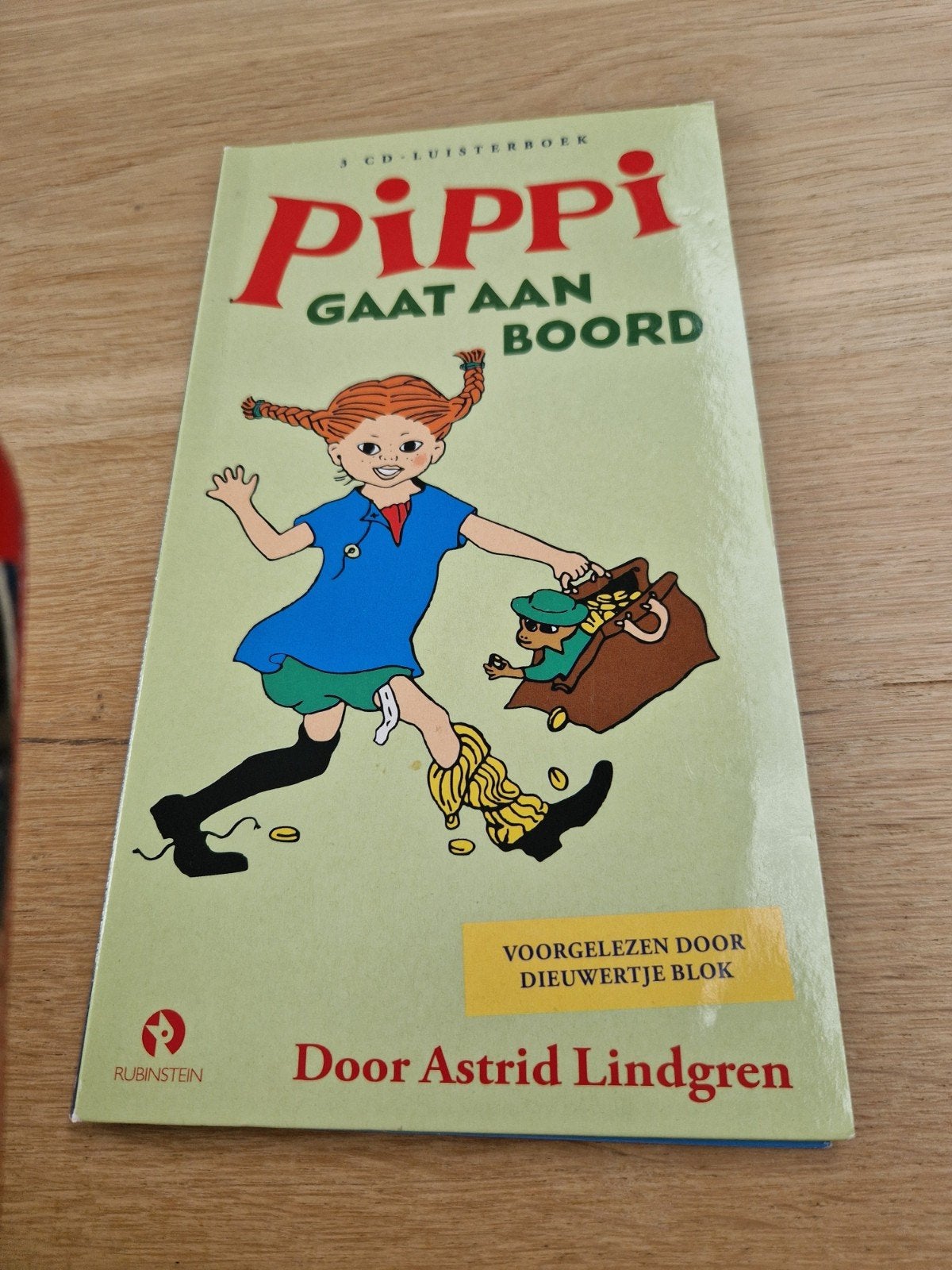 Pippi Gaat Aan Boord - Luisterboek op 3 CD's, Ophalen of Verzenden, Astrid Lindgren, Cd, Kind