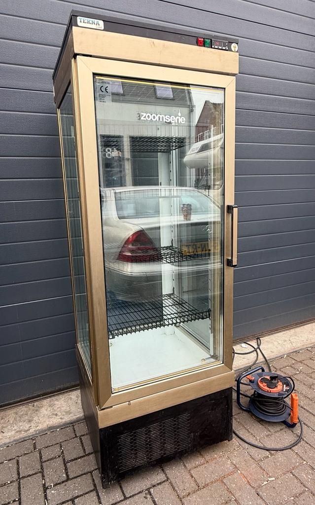 RVS Tekna Koelkast gebakvitrine Horeca catering, Ophalen of Verzenden, Gebruikt