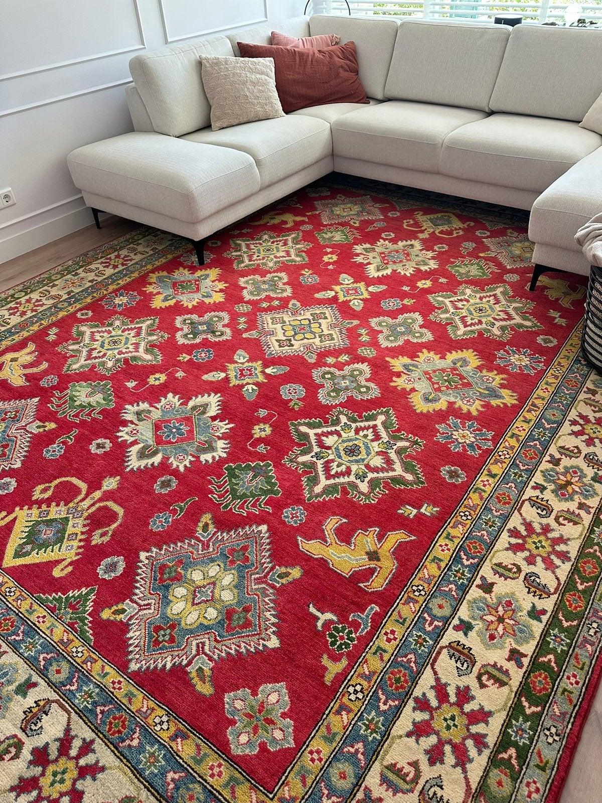 Echt Handgeknoopt perzisch tapijt / vloerkleed, Ophalen, Nieuw, Rechthoekig, 200 cm of meer