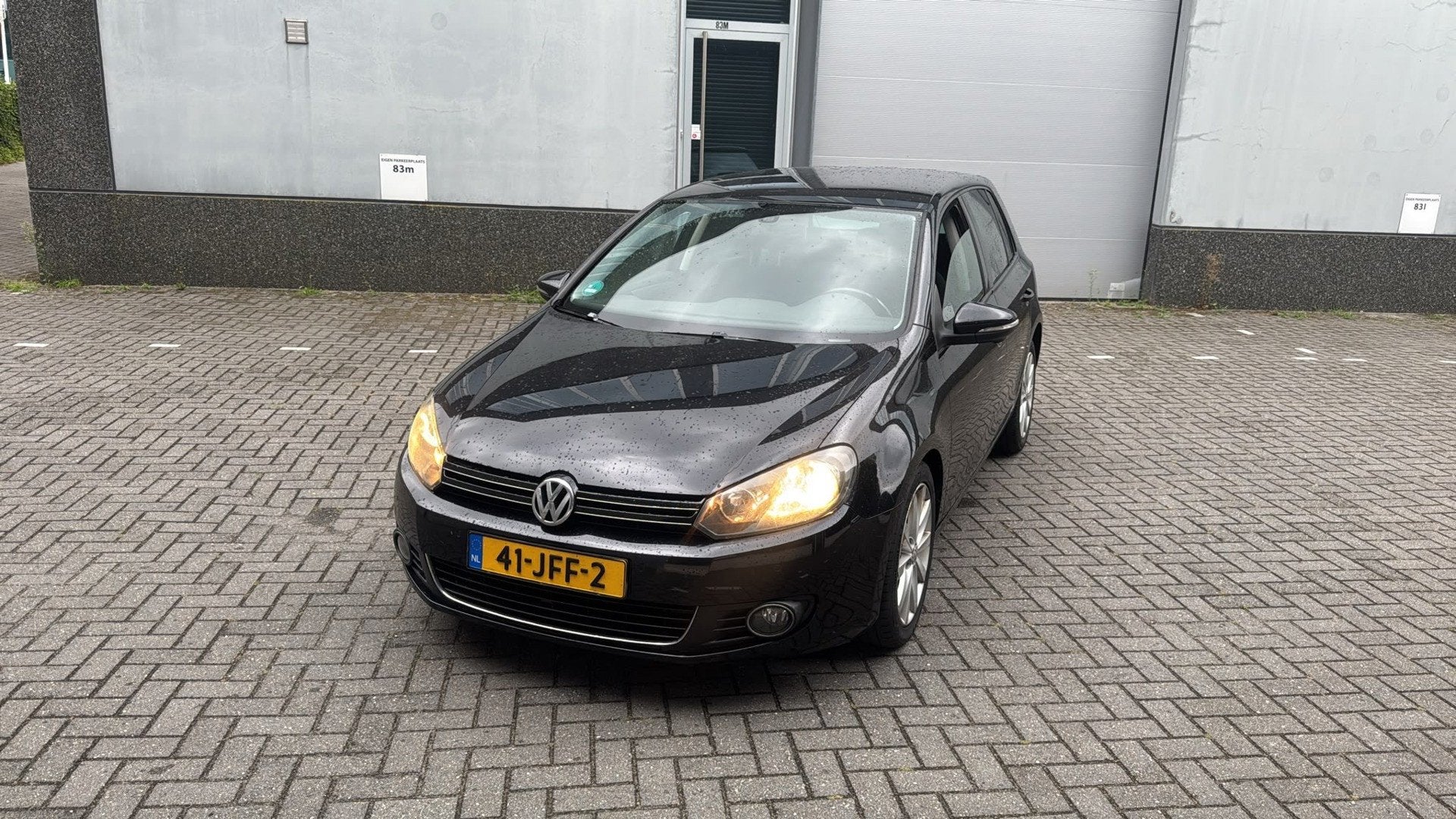 Volkswagen Golf 2.0 TDI Highline CLIMA ZWART 2009, Voorwielaandrijving, Multifunctioneel stuurwiel, Gebruikt, 4 cilinders