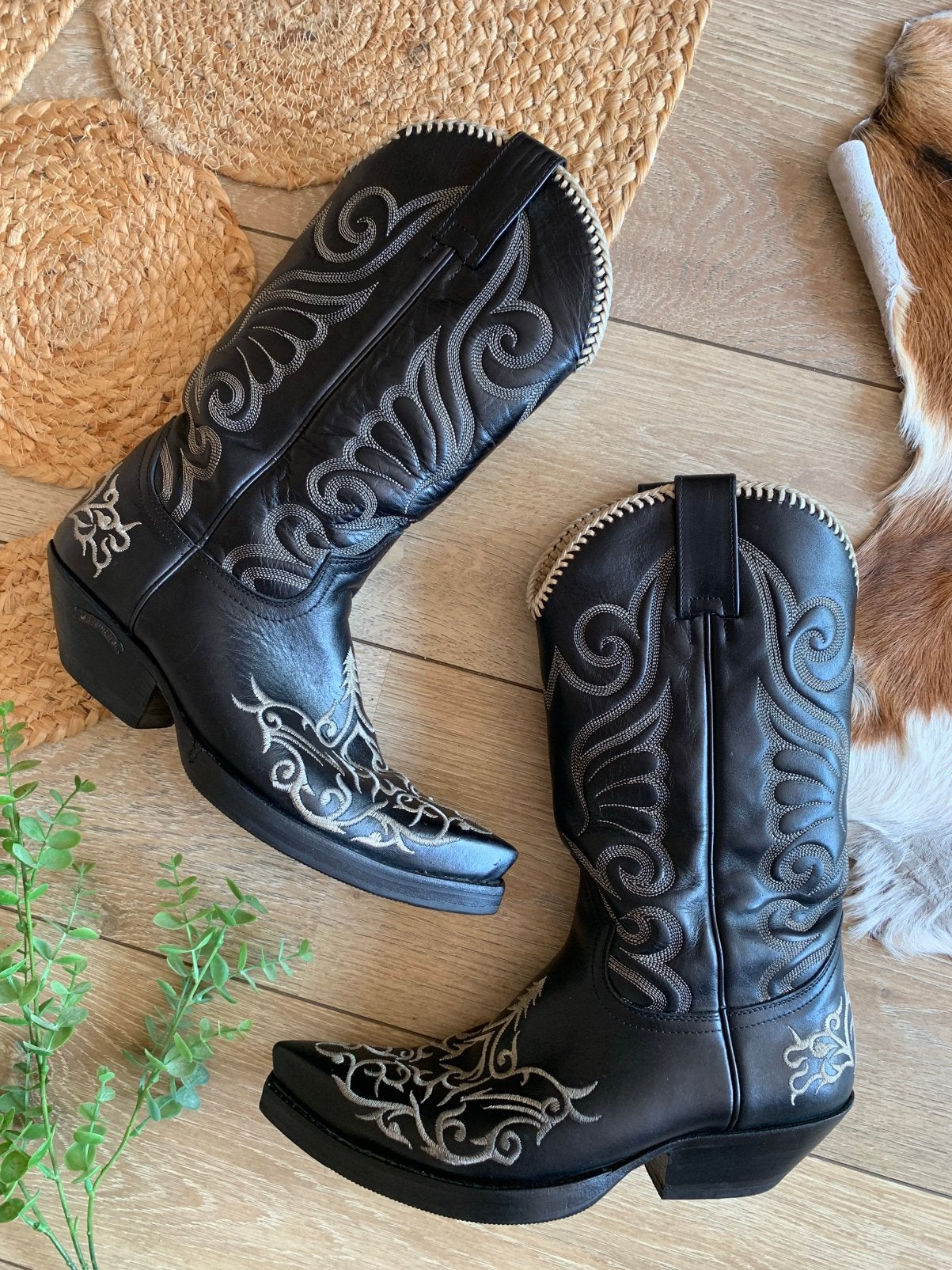 Sendra cowboylaarzen 42 embroidery boots western laarzen, -, Zwart, -, Boots