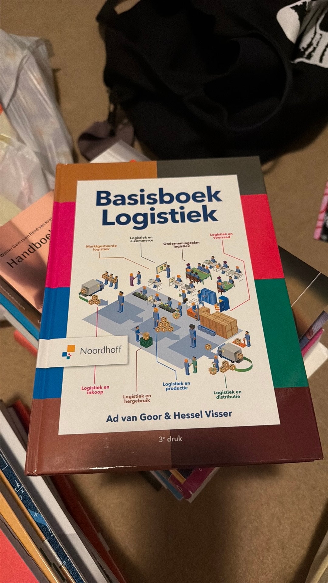 Ad van Goor - Basisboek logistiek, Boeken, Ad van Goor; Hessel Visser, Sociale wetenschap, Ophalen of Verzenden, Zo goed als nieuw