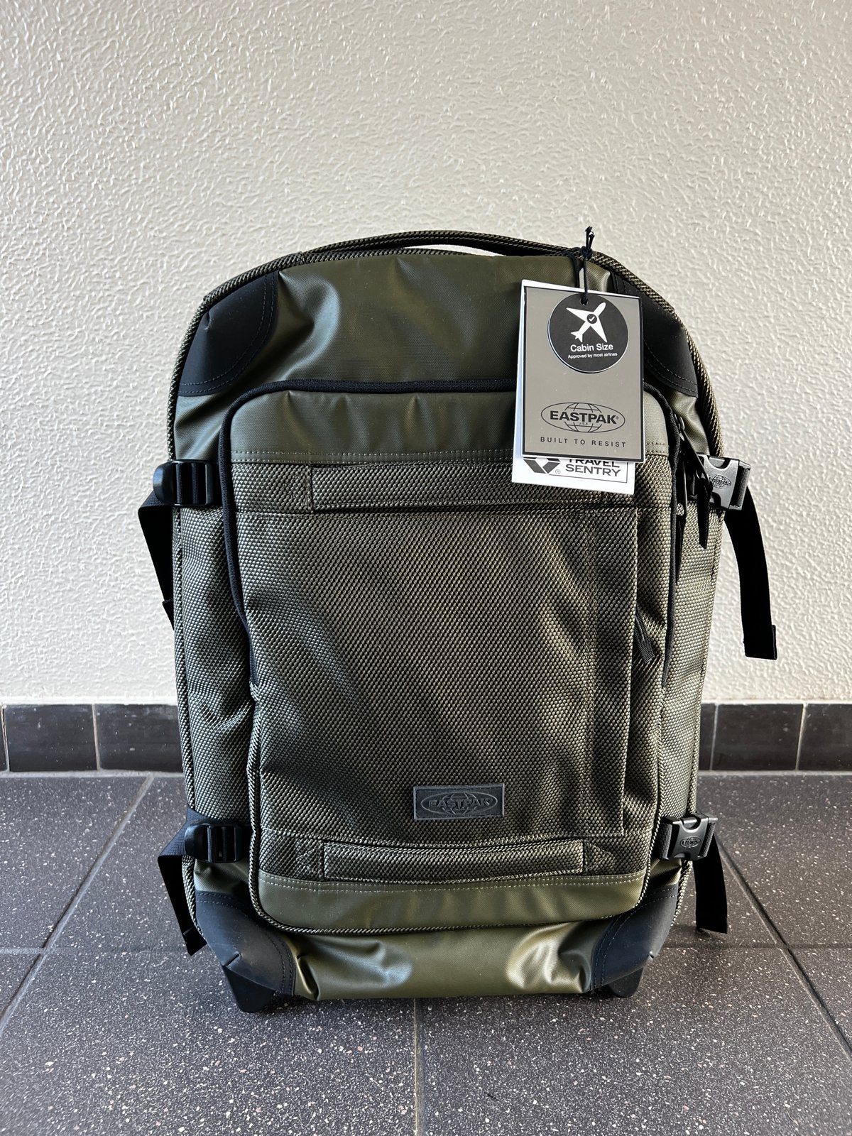 Nieuw! Eastpak Tranverz CNNCT S Cabin Size Khaki, 45 tot 60 cm, 25 tot 40 cm, Nieuw, Ophalen of Verzenden