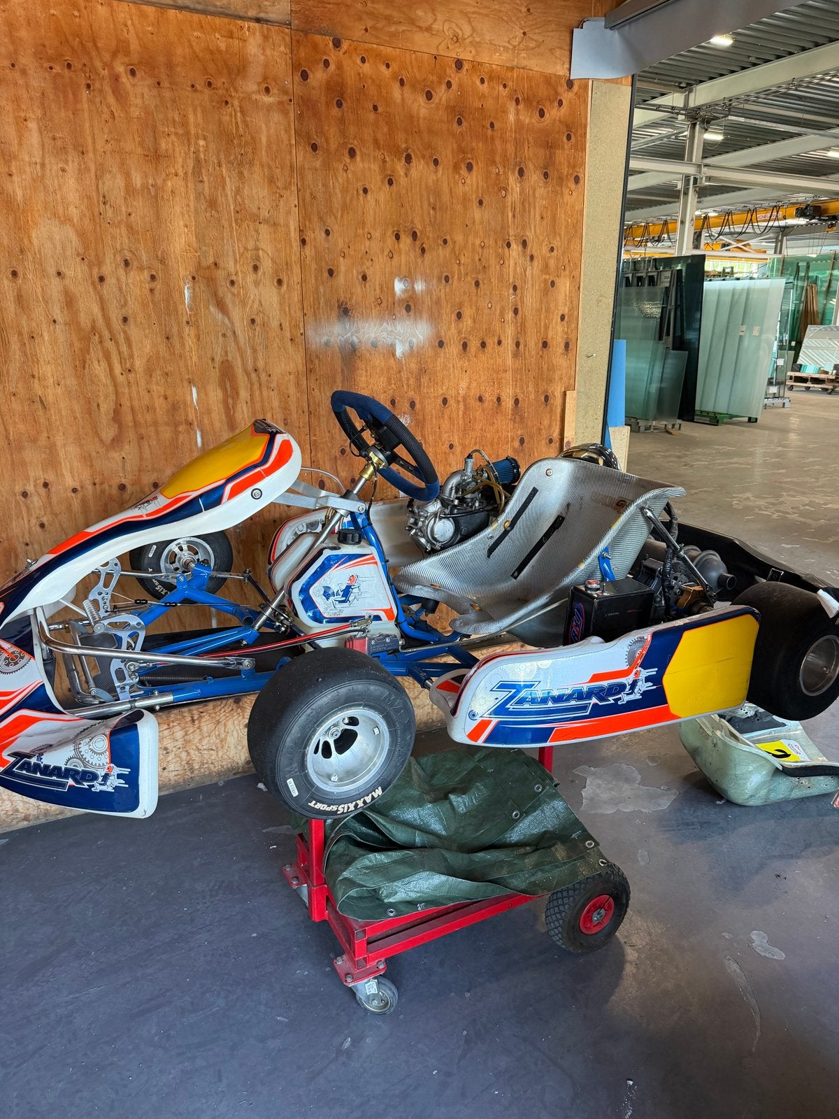 3 RK1 Karts (2 rijdend, 1 in onderdelen) + 4 Motoren, Ophalen, Gebruikt, Kart