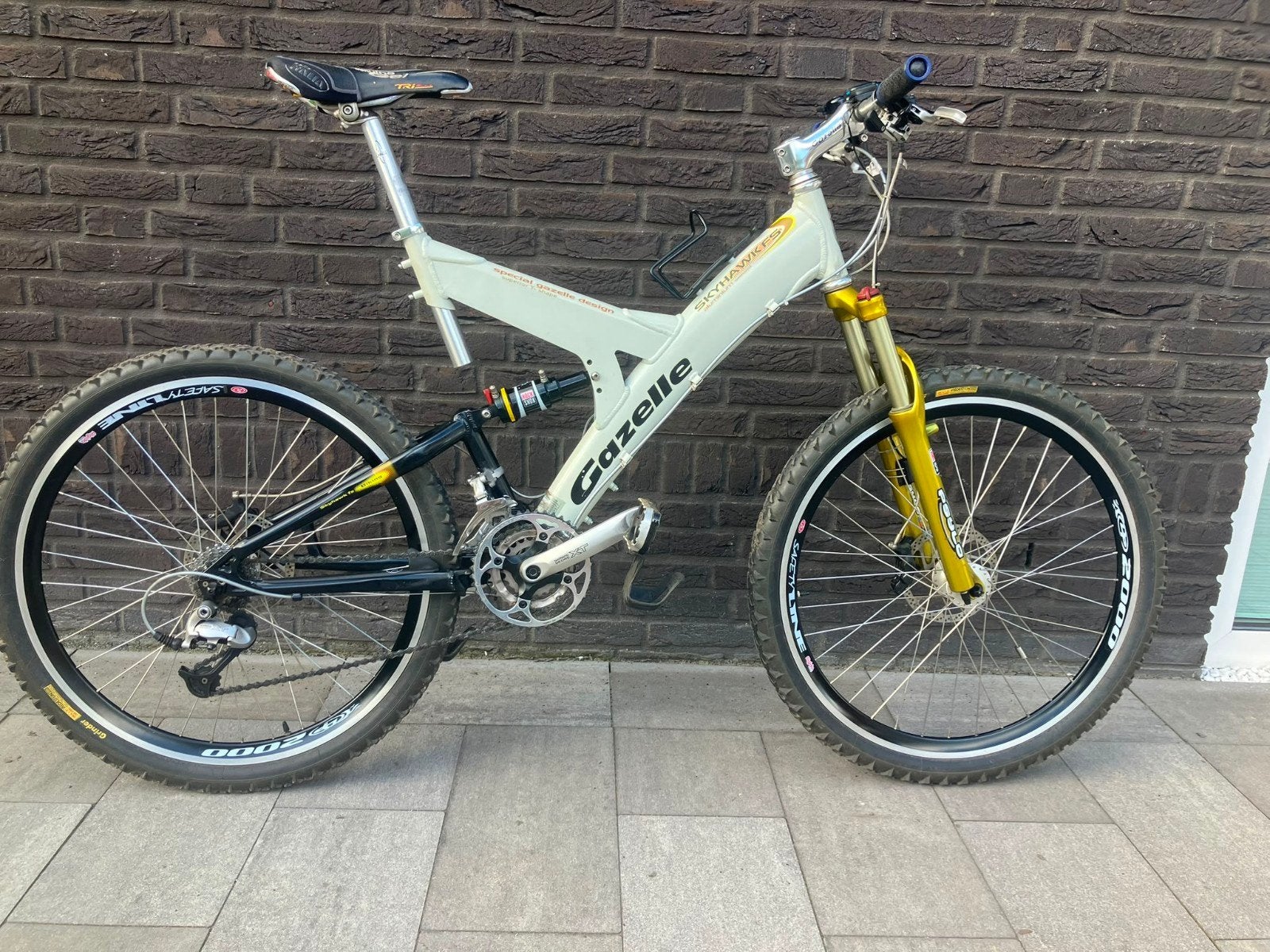 Gazelle skyhawk fs aluminium - Shimano xt, Ophalen, Gazelle