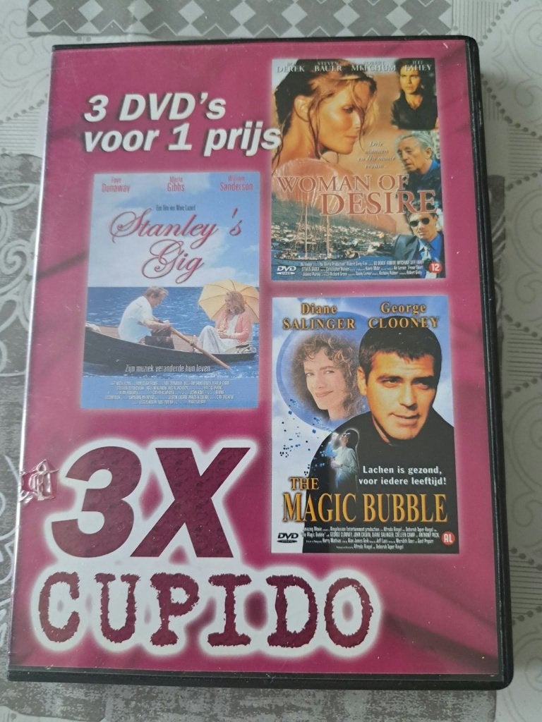 3X CUPIDO ( bo derek , diane salinger, faye dunaway ), Cd's en Dvd's, Alle leeftijden, Ophalen of Verzenden, Zo goed als nieuw
