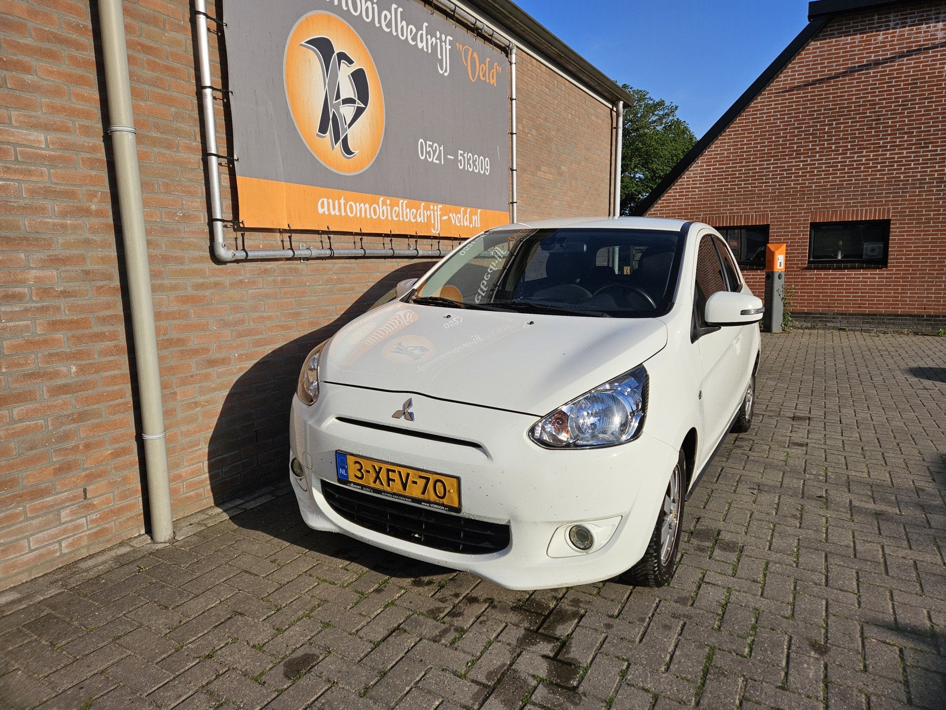 Mitsubishi Space Star 1.0 Intense (bj 2014), Voorwielaandrijving, Euro 5, Gebruikt, Zwart