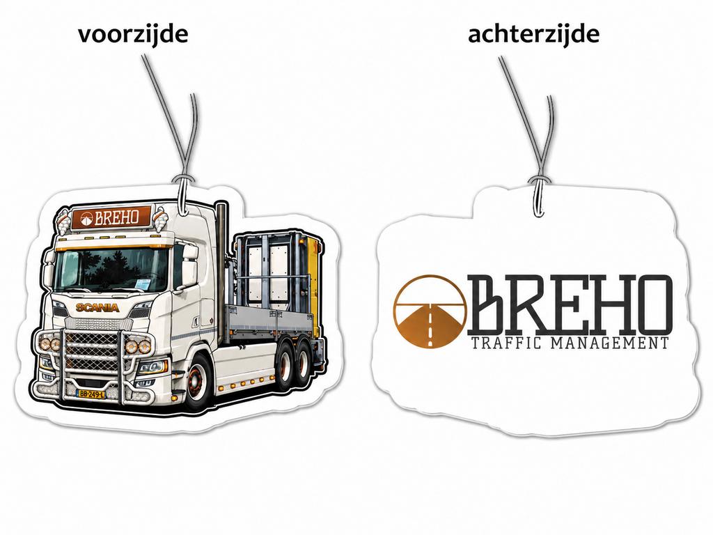 BREHO Traffic Management Geurhangers - ScaniaV8 botsabsorber, Auto diversen, Auto-accessoires, Ophalen of Verzenden, Nieuw