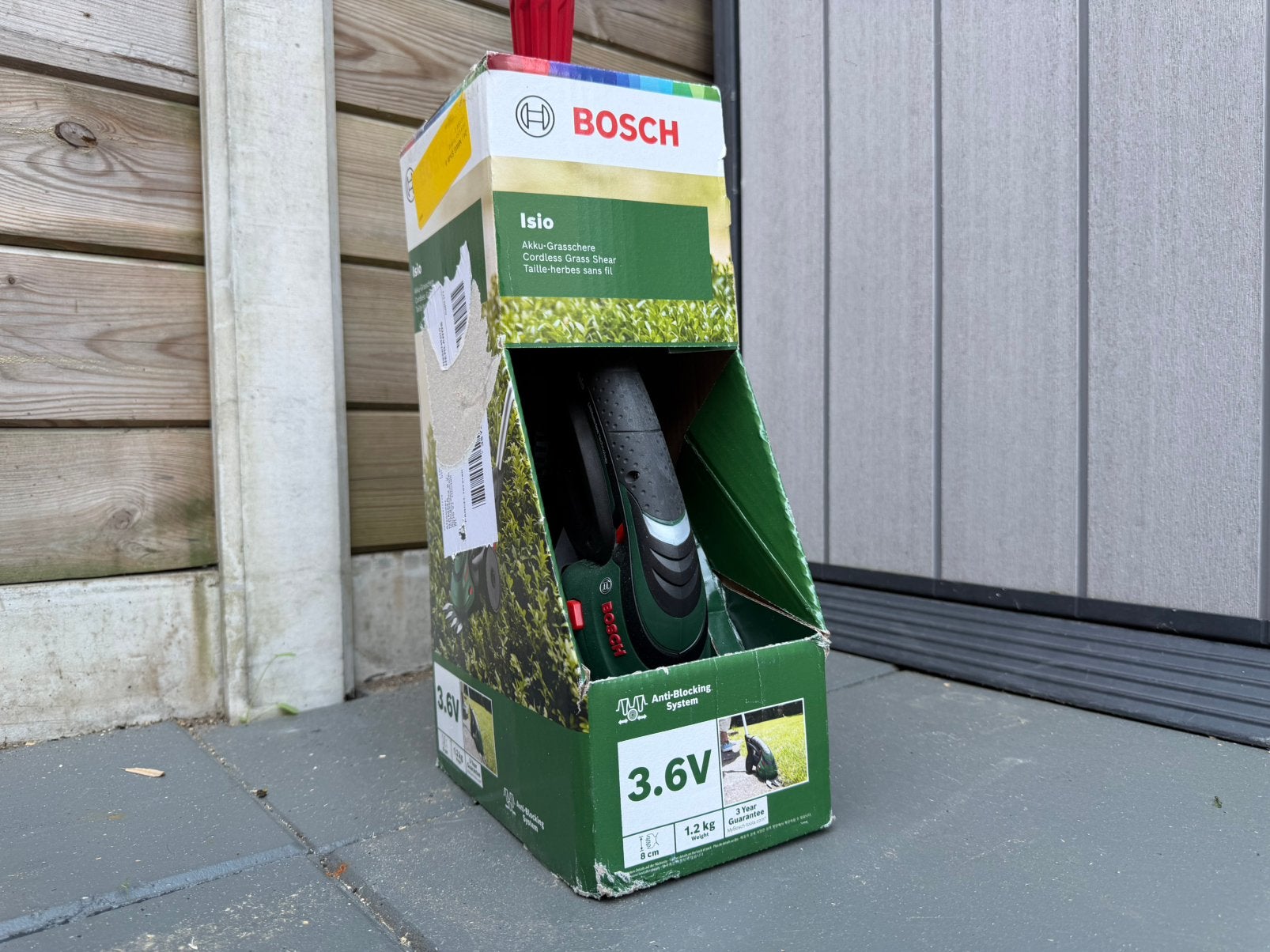 NIEUW Bosch Bosch Isio 3,6V accu-buxusschaar/grasschaar, Ophalen, Nieuw