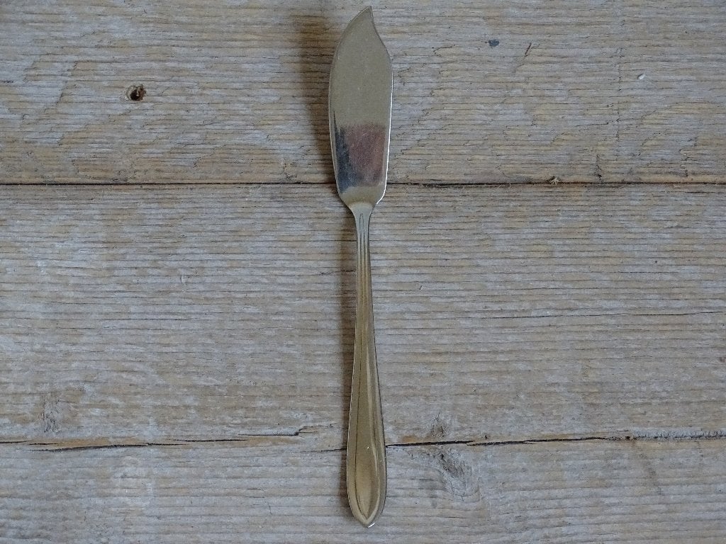 Bestek, Keltum P3, Puntfilet, Chroom, gaaf, Antiek en Kunst, Antiek | Bestek, Ophalen of Verzenden