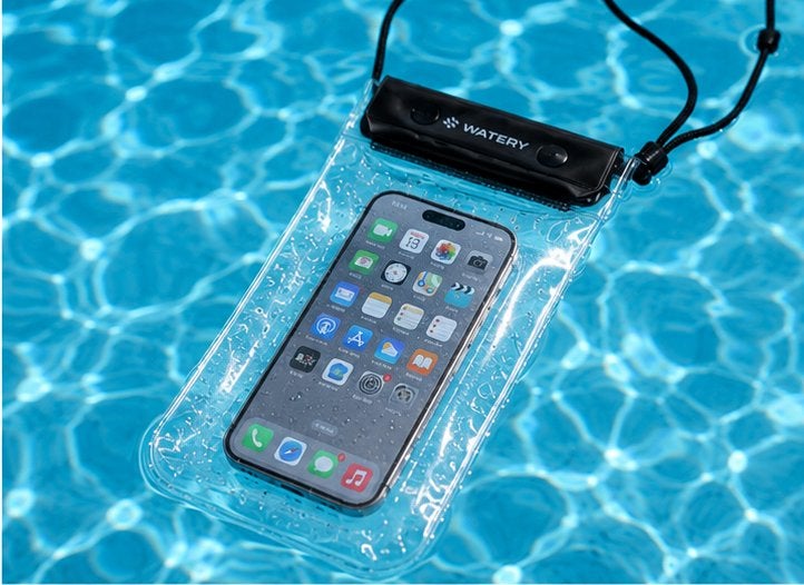 NIEUWE waterdichte telefoonhoes met nekkoord doorzichtig, Ophalen of Verzenden, Nieuw, Bescherming, Motorola