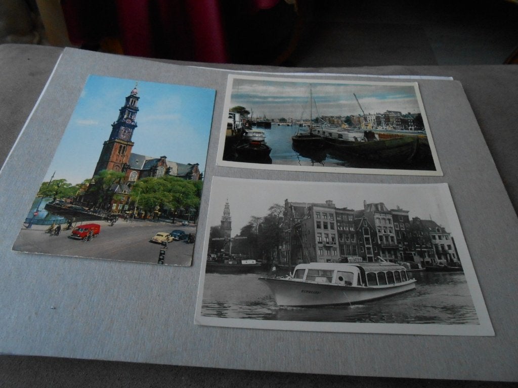 AMSTERDAM, Ophalen of Verzenden, 1940 tot 1960, Gelopen, Noord-Holland