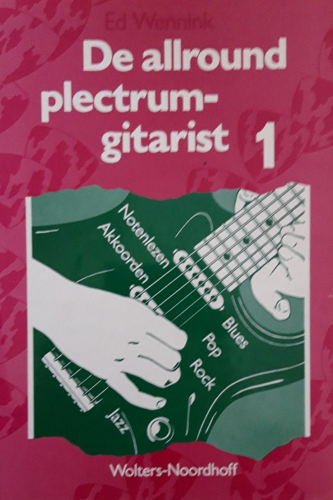 Bladmuziek Allround plectrumgitarist dl 1, 2, 3 Ed Wennink, Muziek en Instrumenten, Bladmuziek, Klassiek, Ophalen of Verzenden