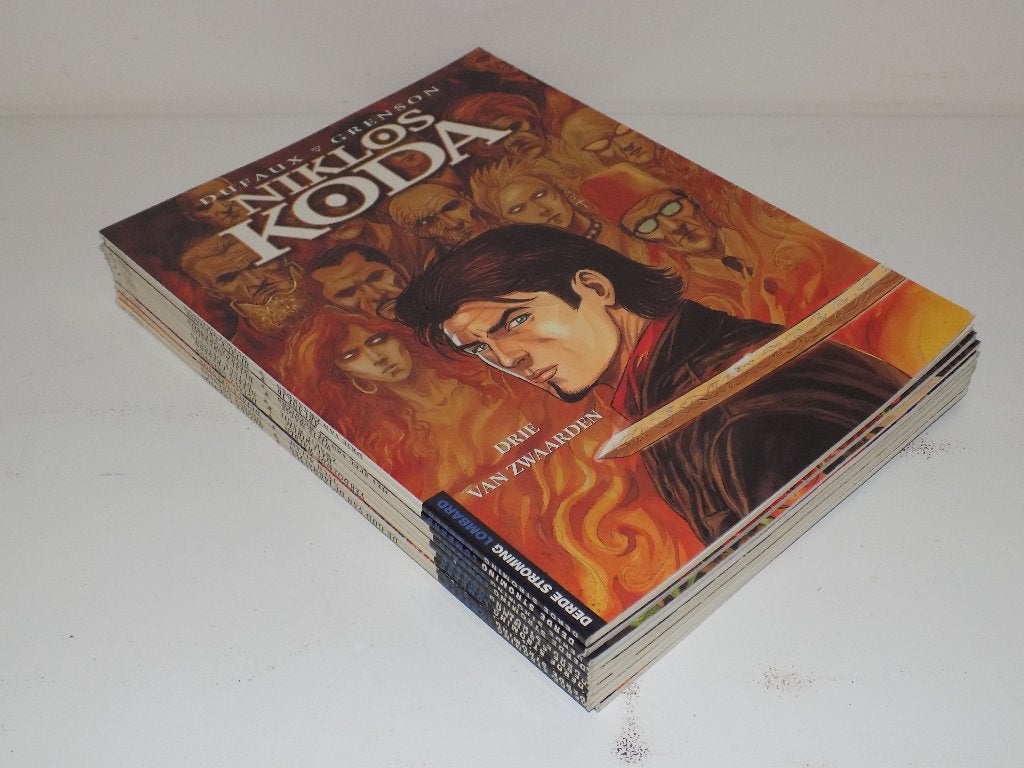 Niklos Koda ~ Complete serie 1 t/m 10, Boeken, Complete serie of reeks, Ophalen of Verzenden, Gelezen, Grenson, Olivier