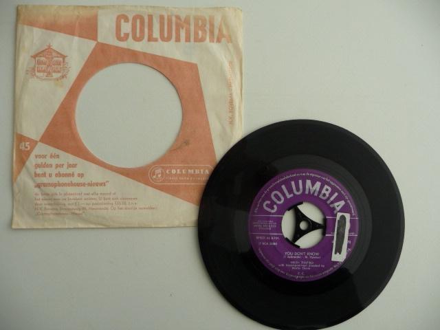 single HELEN SHAPIRO - YOU DON'T KNOW - COLUMBIA RECORDS (2), Cd's en Dvd's, Vinyl Singles, Ophalen of Verzenden, Gebruikt, Pop