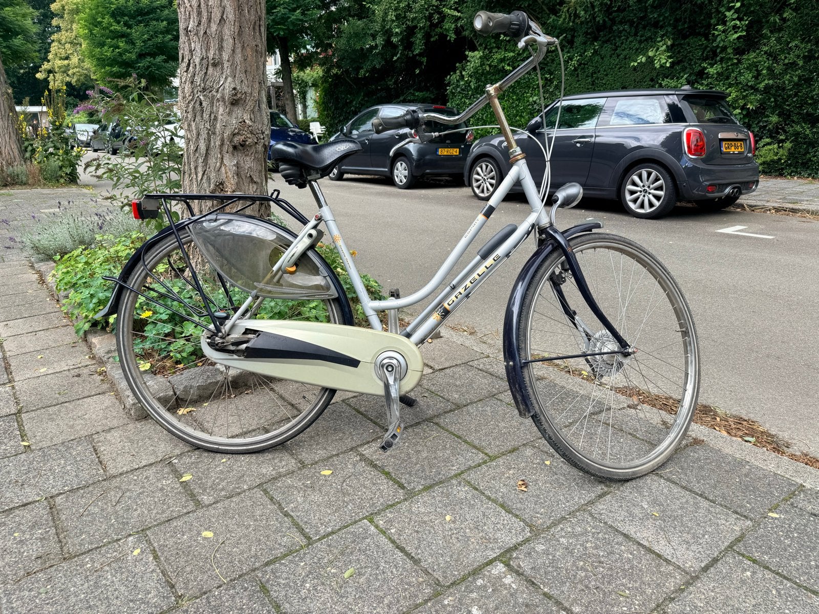 Gazelle damesfiets met 3 versnellingen en handremmen, Ophalen, Gebruikt, Versnellingen, Gazelle