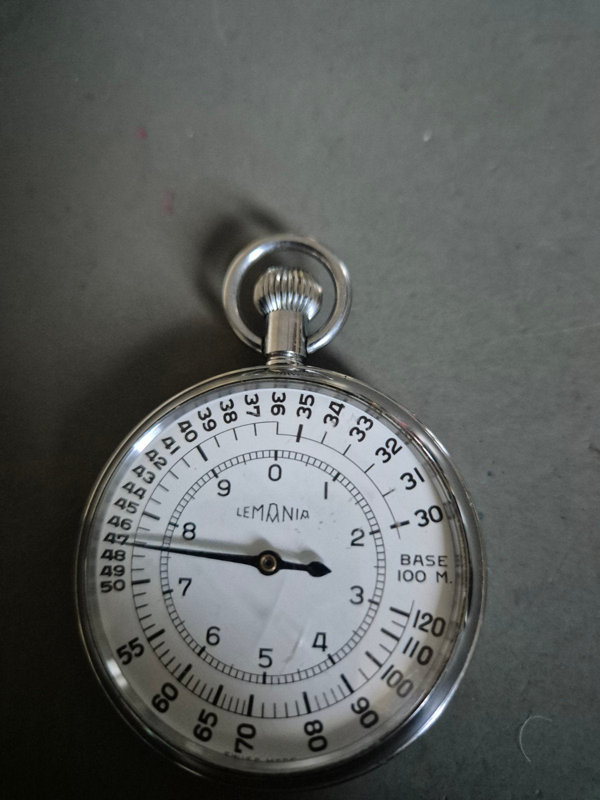 Vintage Lemania Zakhorloge - Stopwatch, Overige merken, Zakhorloge, Staal, 1930 tot 1960